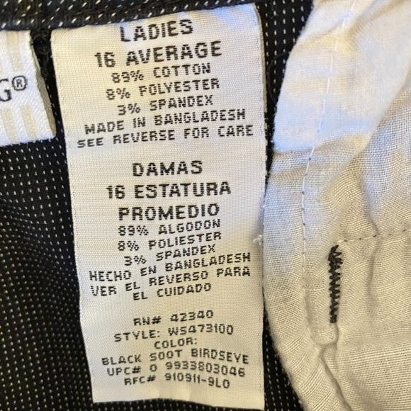 White Stag Womens Flare Leg Stretch Dress Pants Size 16 Average - Picture 6 of 6